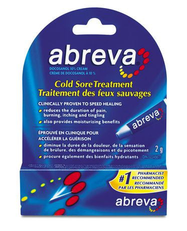 Abreva Cold Sore Treatment Cream - Biosense Clinic