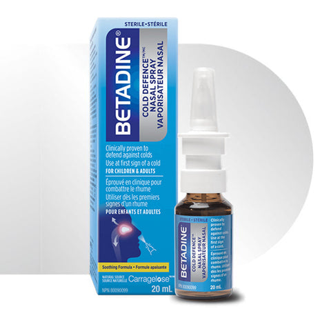 Betadine® Cold Defence Nasal Spray - biosenseclinilc.com