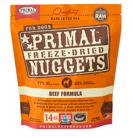 Raw Freeze Dried Canine Beef Formula - Biosense Clinic