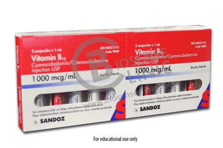 Vitamin B12 Injection (Singledose) - Biosense Clinic