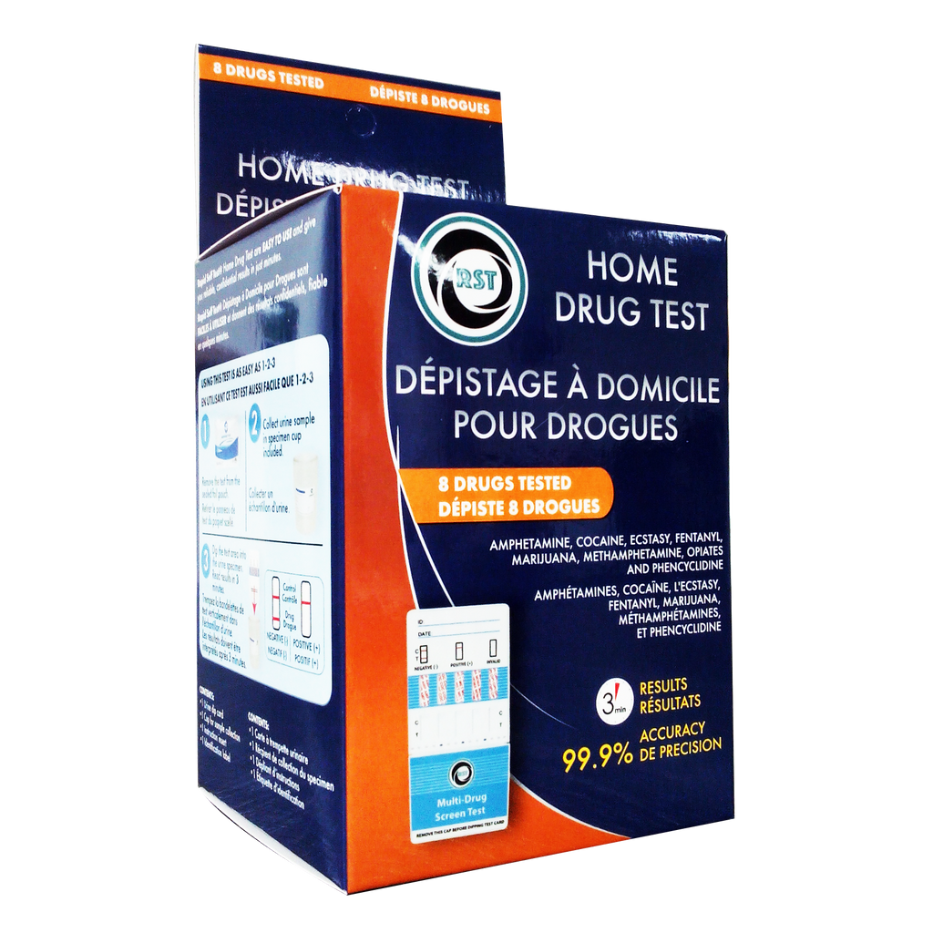 Rapid Self Test Home drug Test kit – 8 drugs - Biosense Clinic