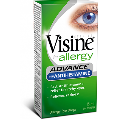 Visine Advance with Antihistamine Allergy - Biosense Clinic