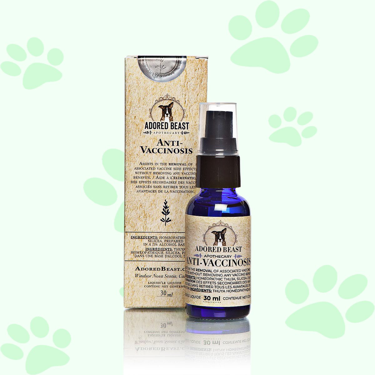 Adored Beast Anti-Vaccinosi 30ml - biosenseclinic.com