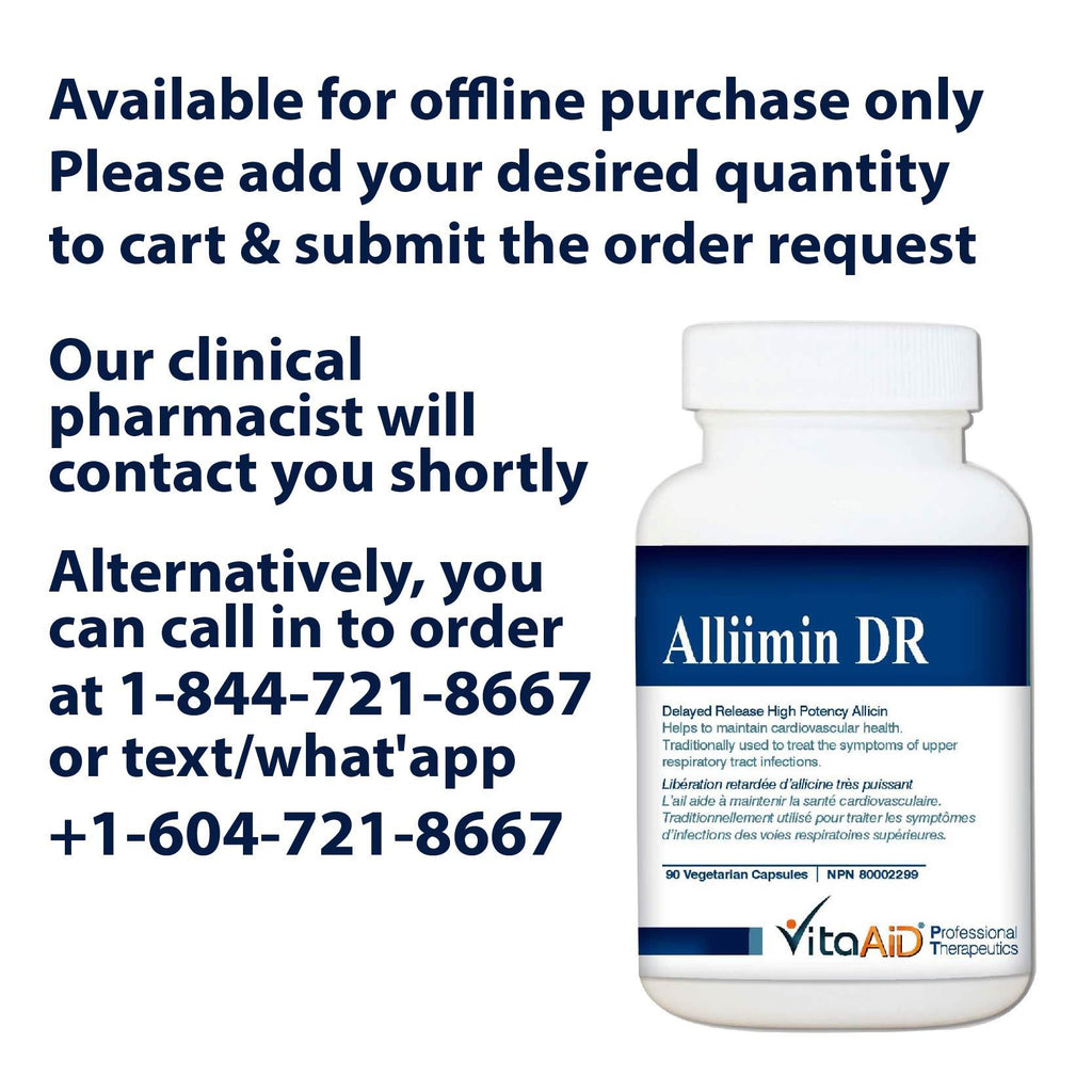 VitaAid Alliimin DR (Garlic Concentrate) - Biosenseclinic.com